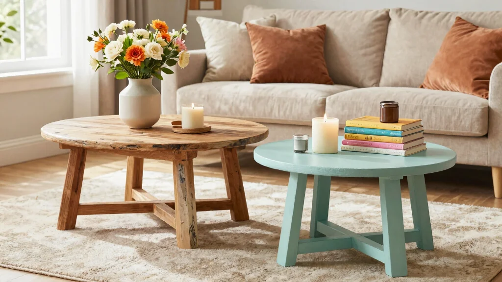 16 Living Room Table DIY Ideas: Budget-Friendly Projects