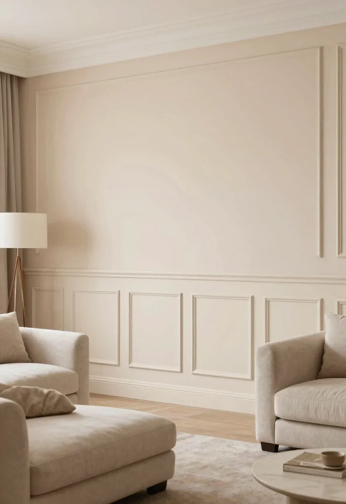 16 Living Room Wall Paneling Ideas: Texture, Depth, Style - 11. Wainscoting 1