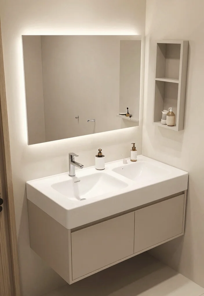 16 Offset Sink Bathroom Vanity Ideas For Creative Layouts - 16. Transformative Dual Sink Vanities 1