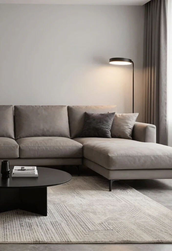 17 Living Room With Corner Sofa Ideas: Cozy Efficient Layout - 11. Corner Sofa with Contemporary Décor 1