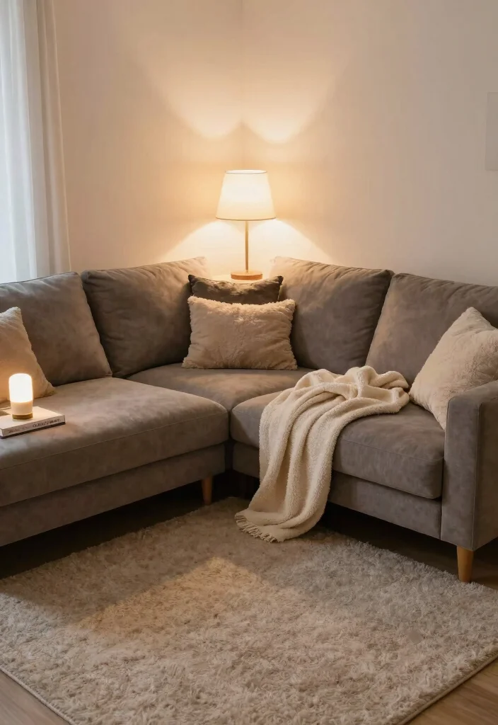 17 Living Room With Corner Sofa Ideas: Cozy Efficient Layout - 6. Sectional Sofa with Cozy Nooks 1