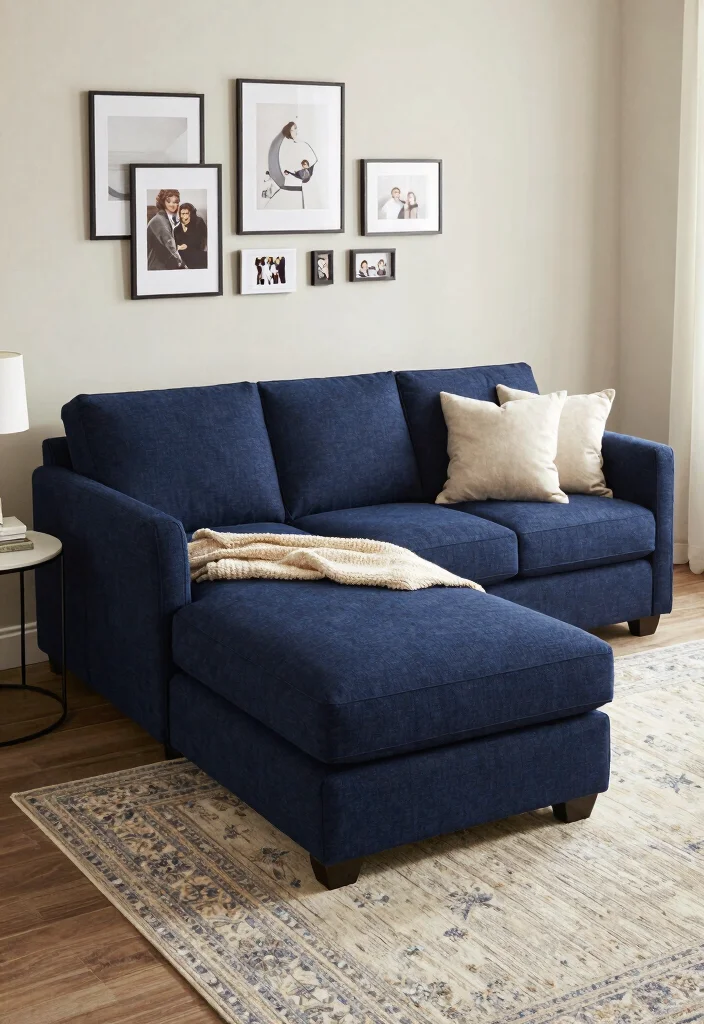 17 Modular Couch Living Room Ideas: Smart Space Saving Design - 2. The Sectional Sleeper Couch 1