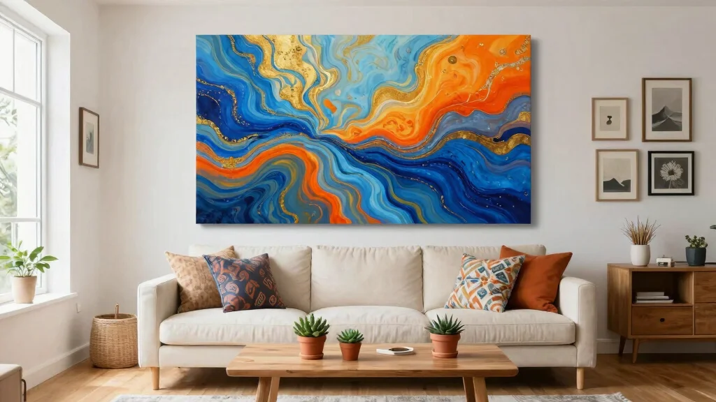 17 Wall Painting for Living Room Ideas Artistic Statement