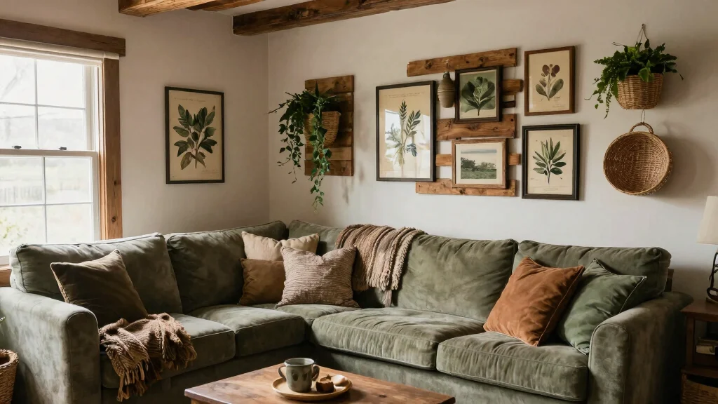 18 Cozy Living Room Wall Decor Ideas for a Warm, Inviting Touch