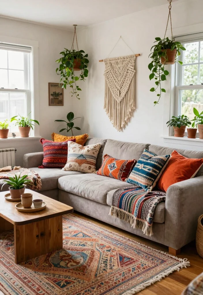 18 Modular Couch Living Room Ideas: Flexible Modern Layouts - 9. Bohemian Modular Sofa Designs 1