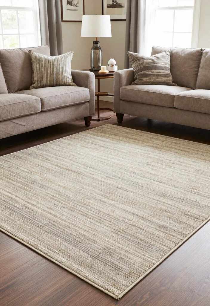 18 Rug Living Room Placement Ideas: Designer Approved Tips - 15. Coordinate with Your Furniture 1