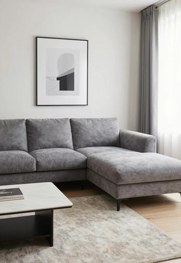 18 Sectional Couch Living Room Layout Ideas for Perfect Flow - 18. Customized Sectional Layout 1