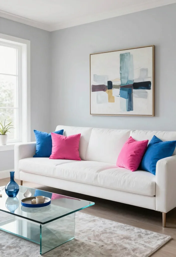 18 Sofa Colors for Living Room Ideas Perfect Palette Picks - 15. Bright White: Crisp and Clean 1