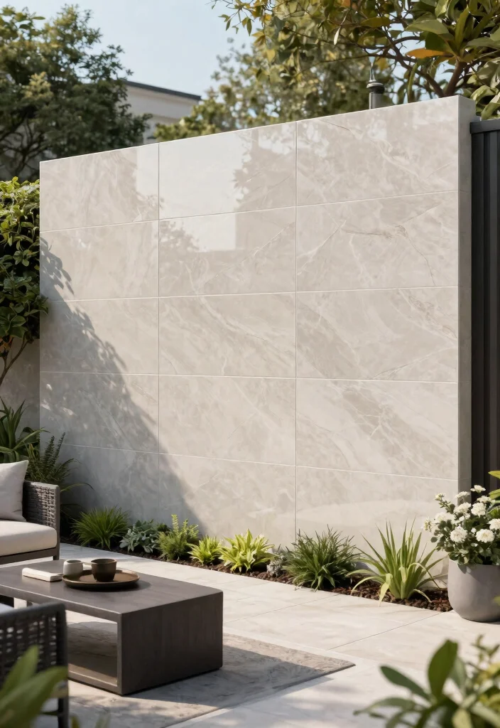 12 Elevation Tiles Outdoor Wall Ideas That Protect Against Weather Damage - 5. Porcelain Tiles 1