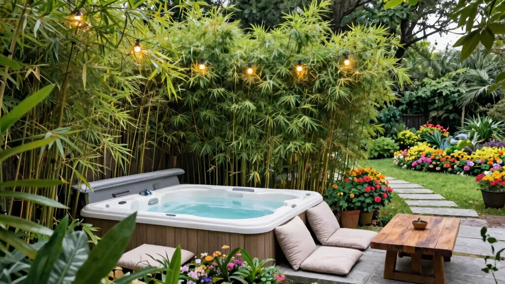 12 Hot Tub Backyard Ideas That Provide Year-Round Privacy
