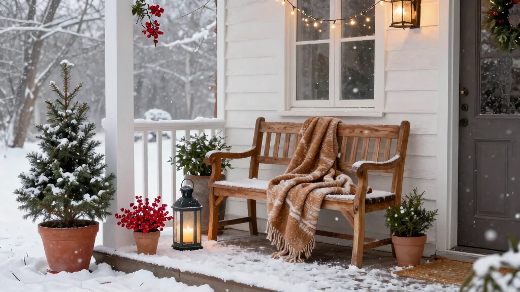 12 January Porch Decor Inspirations That Fill the Gap After Christmas