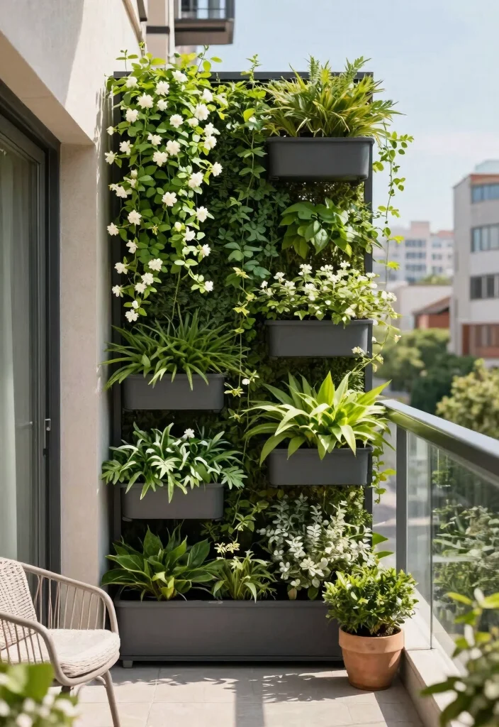 12 Jasmine Trellis Wall Ideas That Support Heavy Vines - 5. Vertical Garden Panel 1