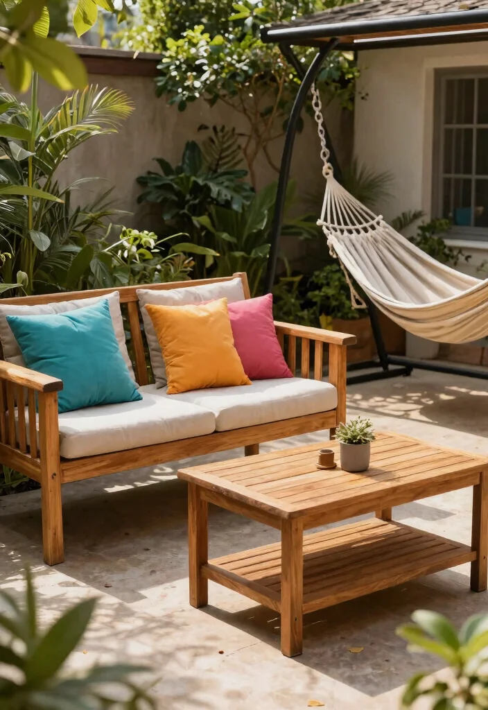 12 Outdoor Porch Decor Ideas That Survive Rain and Direct Sun - 2. Durable Outdoor Furniture 1