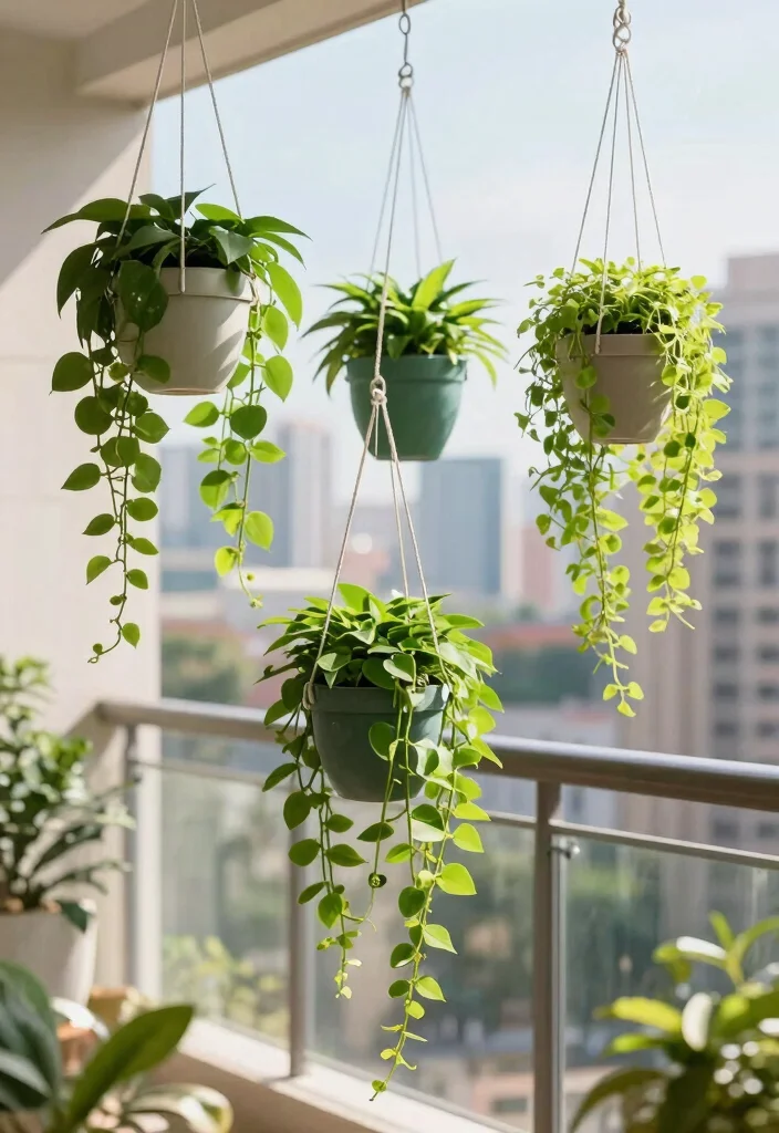 12 Plastic Flower Pots That Actually Look High-End - 7. The Elegant Hanging Pot 1