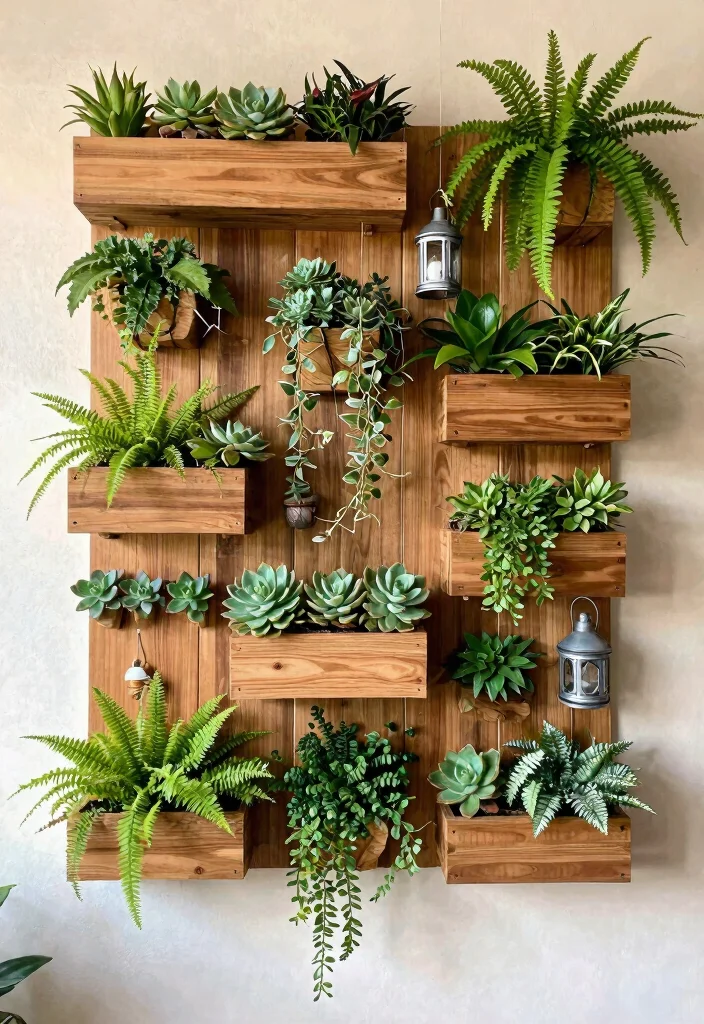 12 Small Porch Decor Ideas That Don't Make a Tiny Space Feel Crowded - 1. Vertical Garden Wall 1
