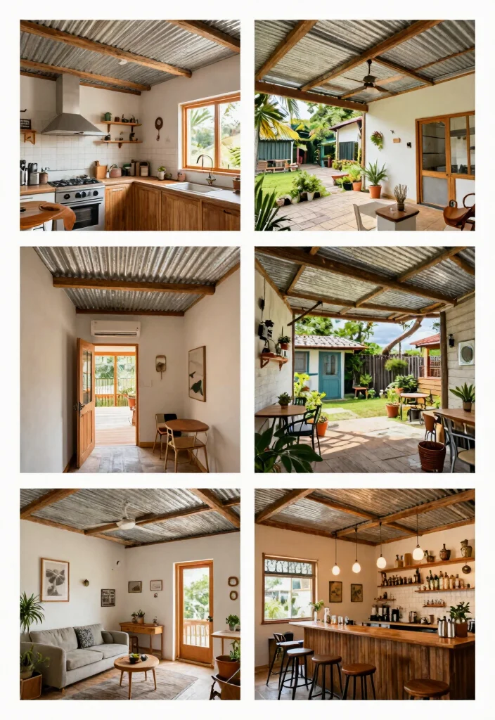 14 Corrugated Tin Ceiling Ideas That Hide Old Plaster Cheap - Conclusion 1