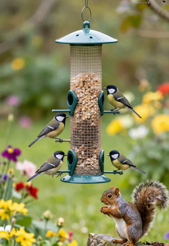 15 Backyard Bird Feeders That Keep Squirrels Out for Good - 11. Adjustable Feeders 1
