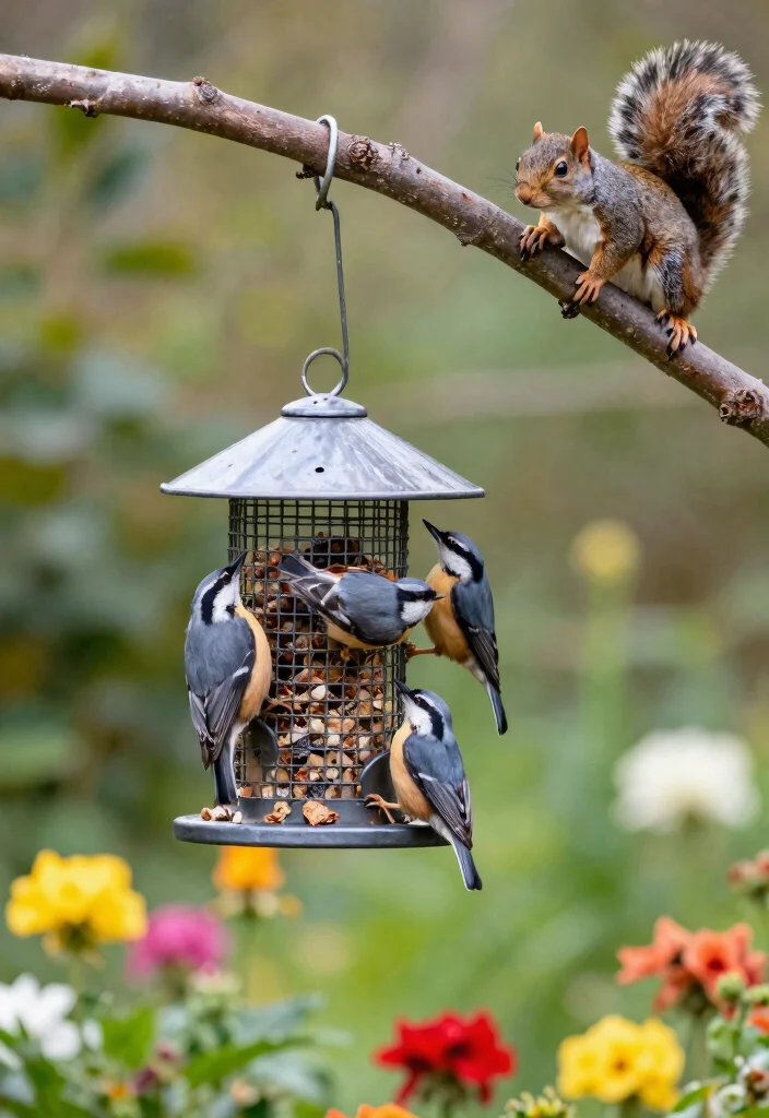 15 Backyard Bird Feeders That Keep Squirrels Out for Good - 5. Upside-Down Feeders 1