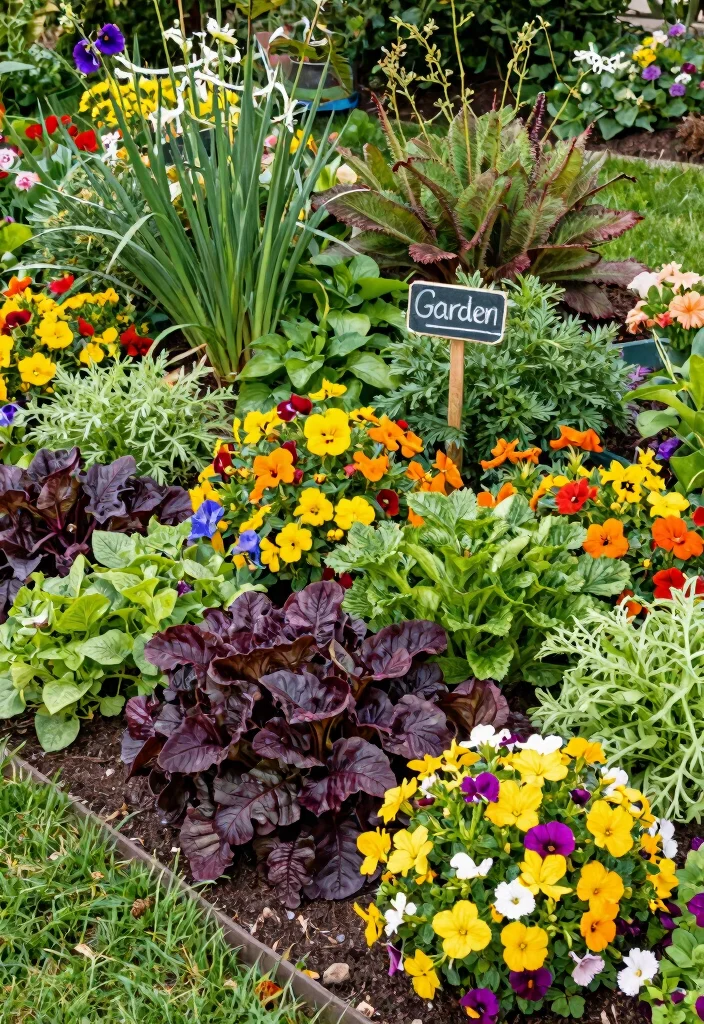 15 Backyard Garden Beds That Suit Any Yard Size or Budget - 13. Edible Landscape Beds 1