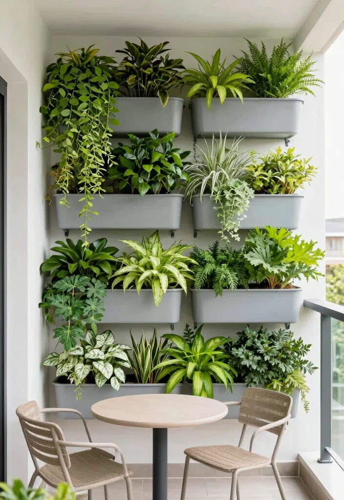 15 Balcony Privacy Plants That Block Neighbors Without Taking Much Space - 11. Vertical Planters: Space-Saving Solutions 1