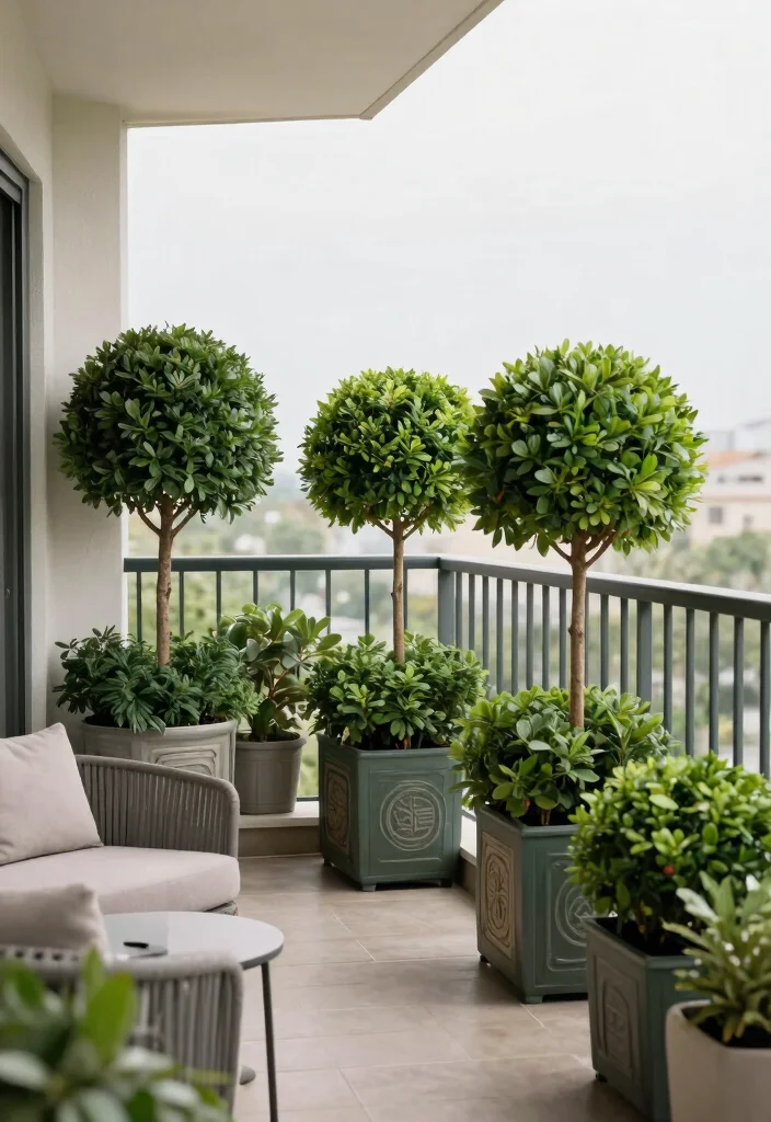 15 Balcony Privacy Plants That Block Neighbors Without Taking Much Space - 3. Boxwood: Elegant Privacy 1