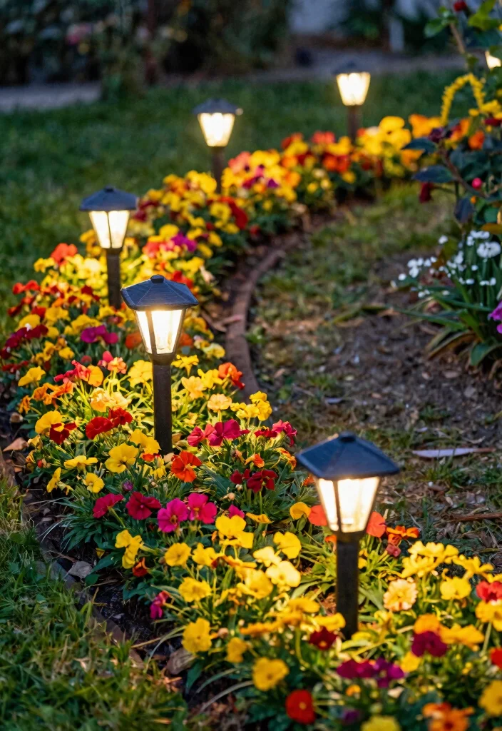 15 Outdoor Lighting Ideas That Operate Without Trenching New Wire - 13. Solar Light Stakes for Easy Placement 1