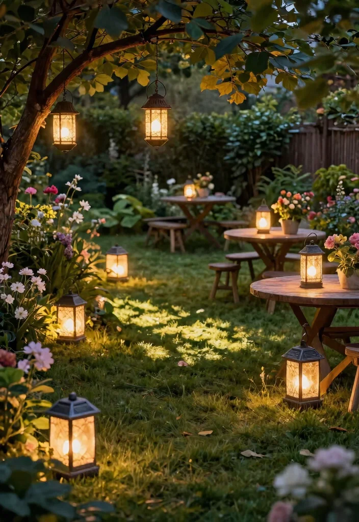 15 Outdoor Lighting Ideas That Operate Without Trenching New Wire - 3. Solar Lanterns for a Rustic Touch 1