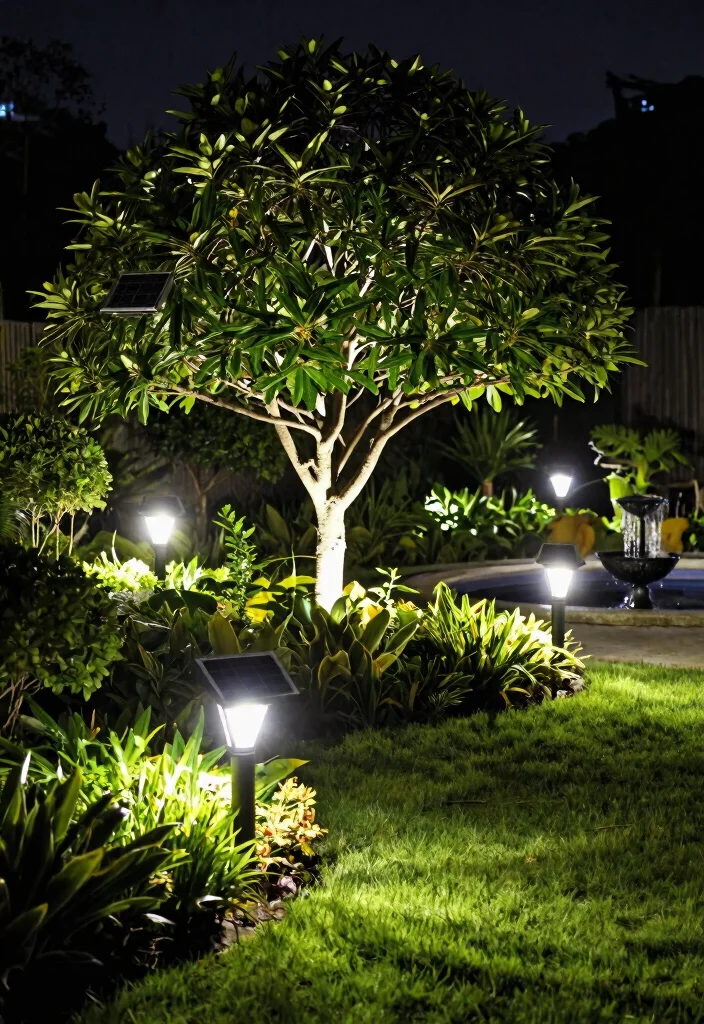 15 Outdoor Lighting Ideas That Operate Without Trenching New Wire - 4. Solar Flood Lights for Bright Illumination 1