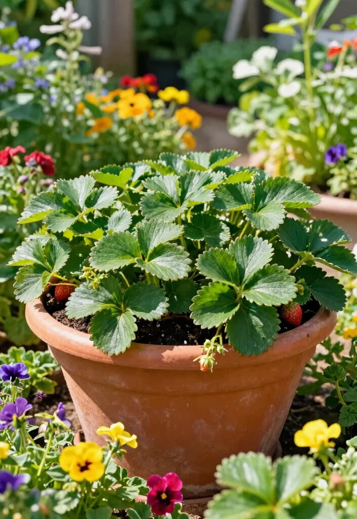 15 Strawberry Planter Concepts That Prevent Rot and Maximize Yield - 14. Strawberry Ring Planters 1