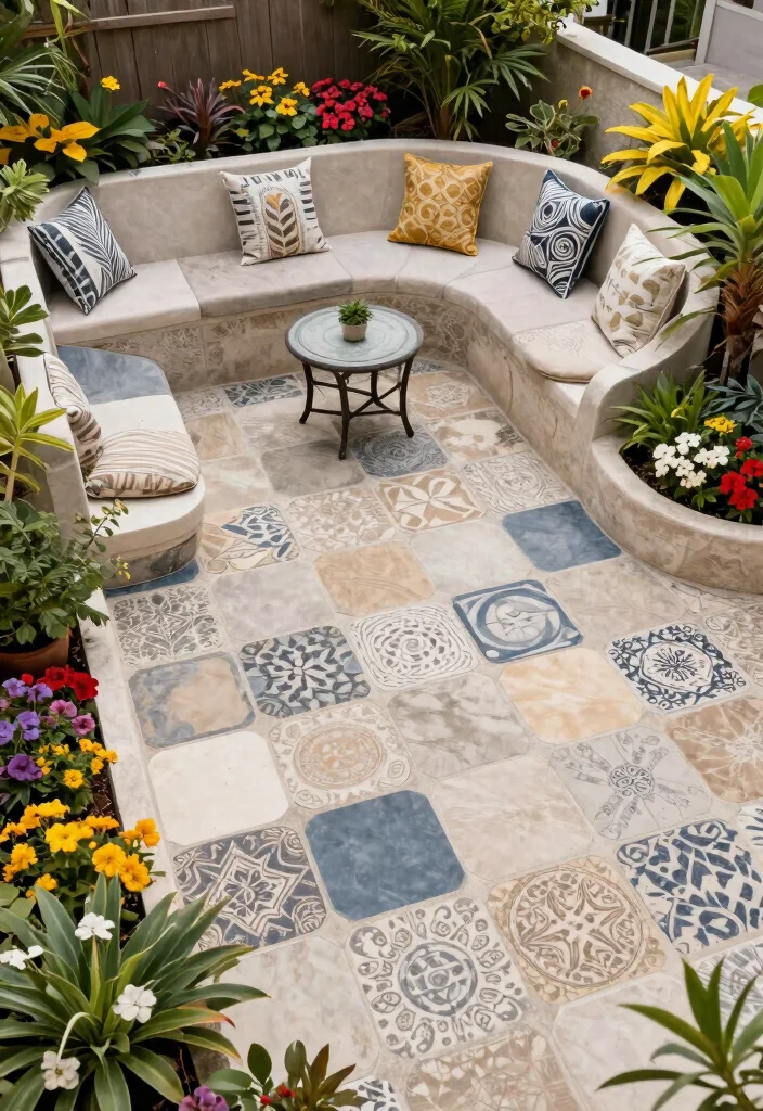 15 Terrace Tile Concepts That Don't Crack in Freeze-Thaw Cycles - 10. Modular Tiles 1